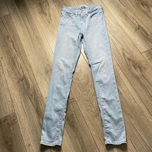 LEVI’S‎ PREMIUM 311 Shaping Skinny Light Wash Jeans Size 24